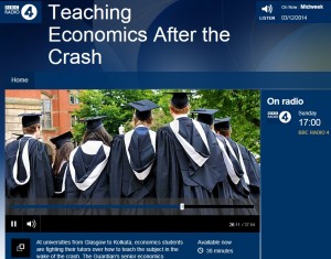 Teaching economics after the crash