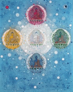 Mandala of the Five Buddhas Vaddhaka version